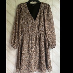 Madewell Georgette dress floral dress small